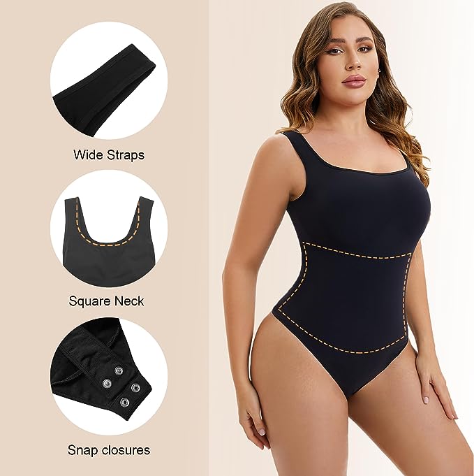 SHAPE BODY TOP- versch. Farben