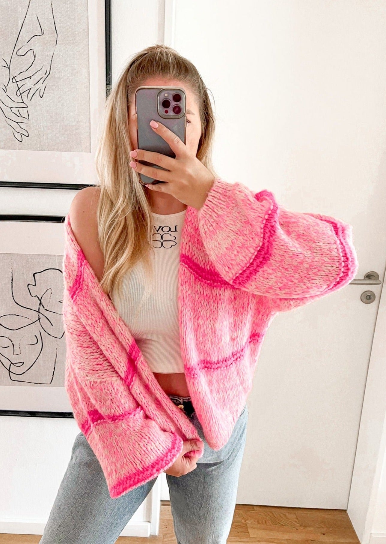 FLAUSCHI STRIPE CARDIGAN- versch. Farben