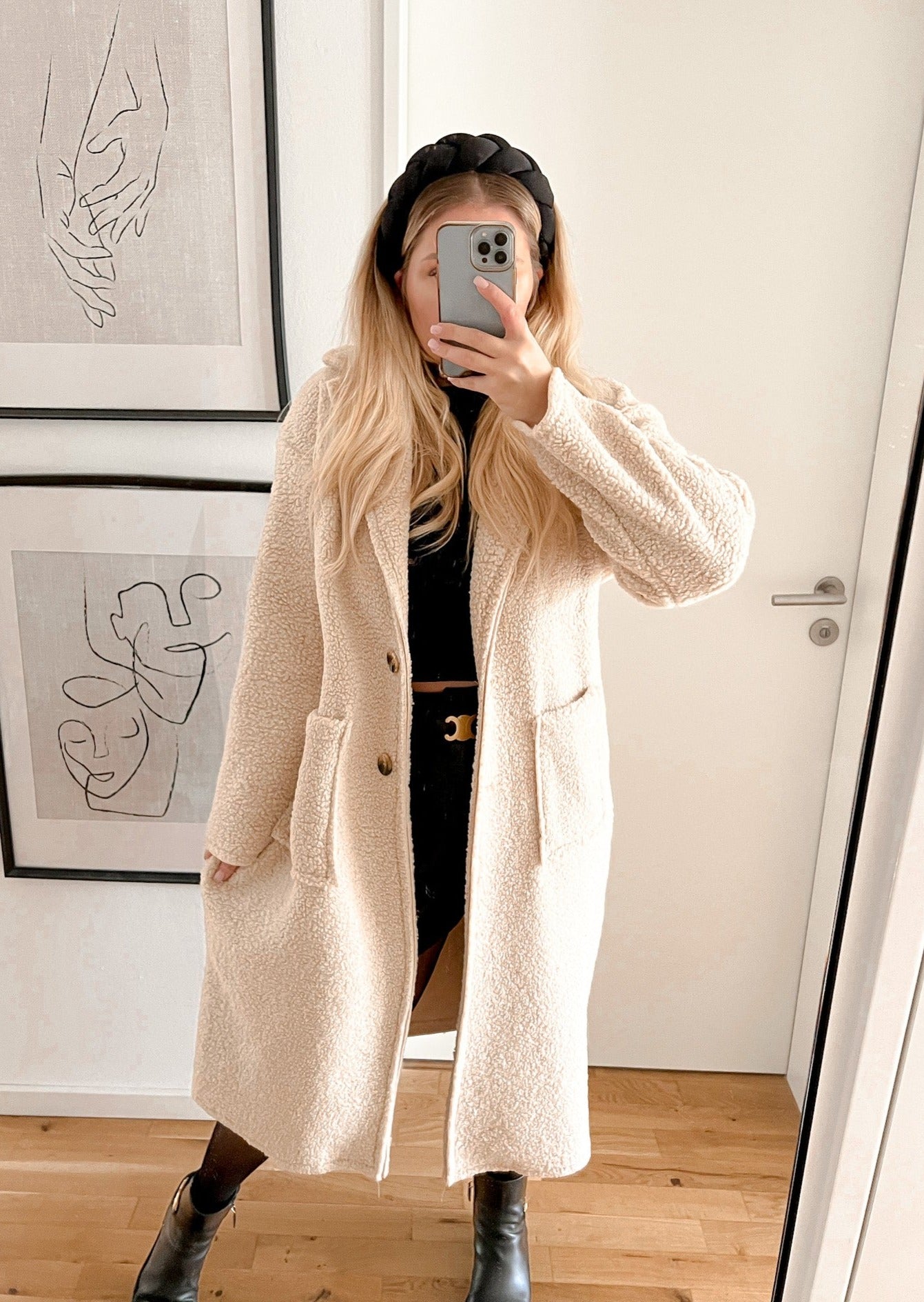 TEDDY MANTEL- beige