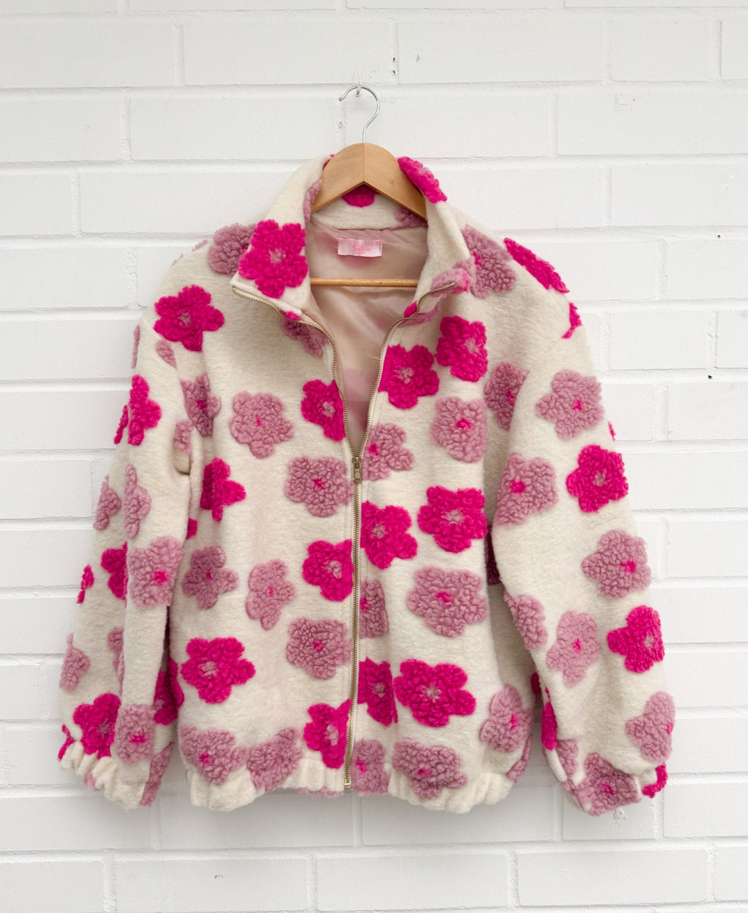 FLOWER FILZ JACKE