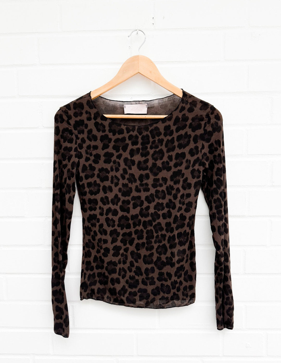 LEO KASCHMIR LONGSLEEVE - Braun