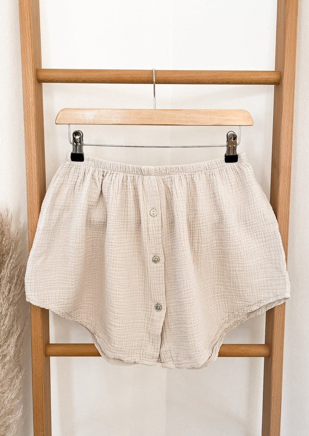 MUSSELIN BLUSENROCK- beige