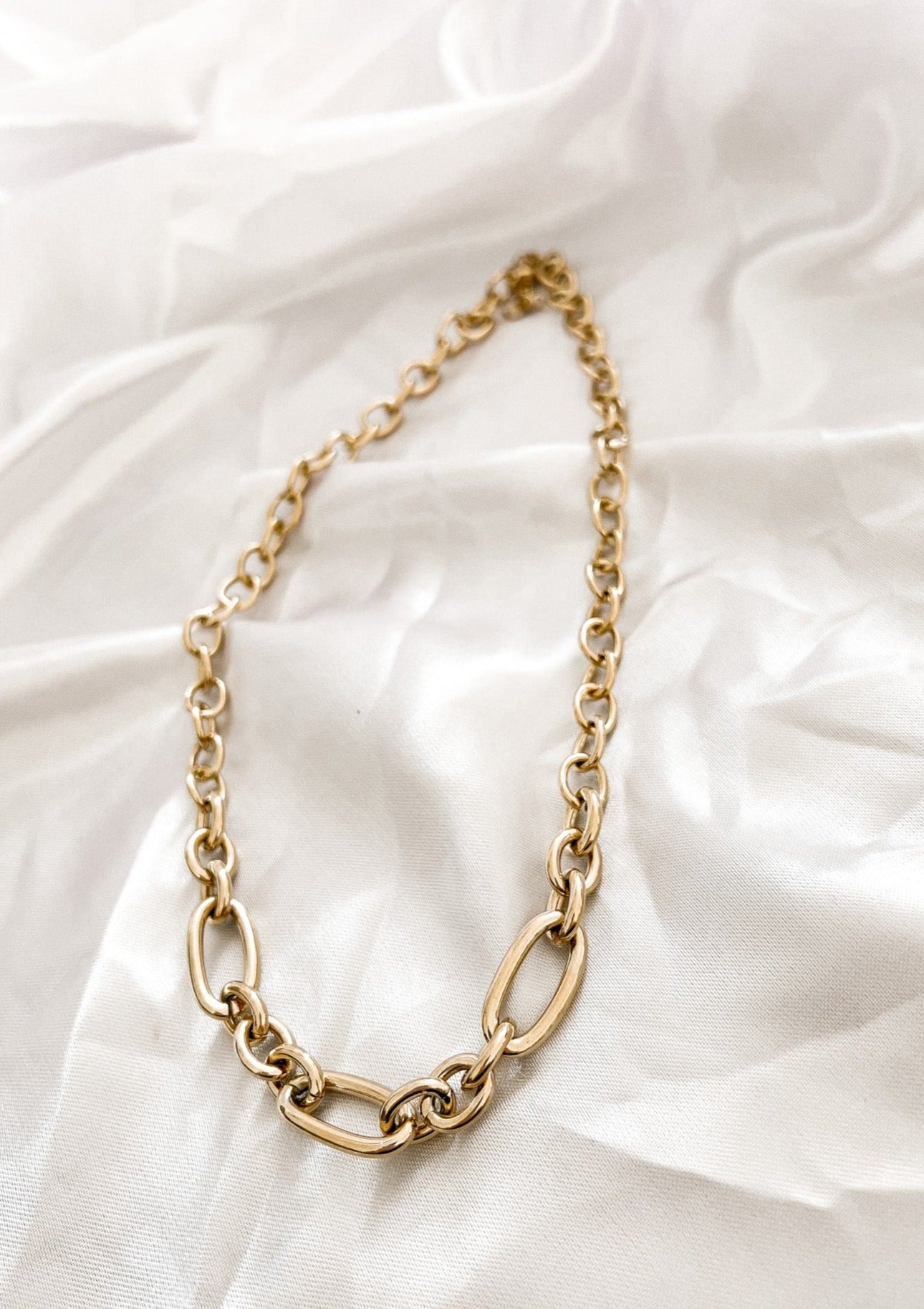 BIG GOLDY NECKLACES- 14k vergoldet