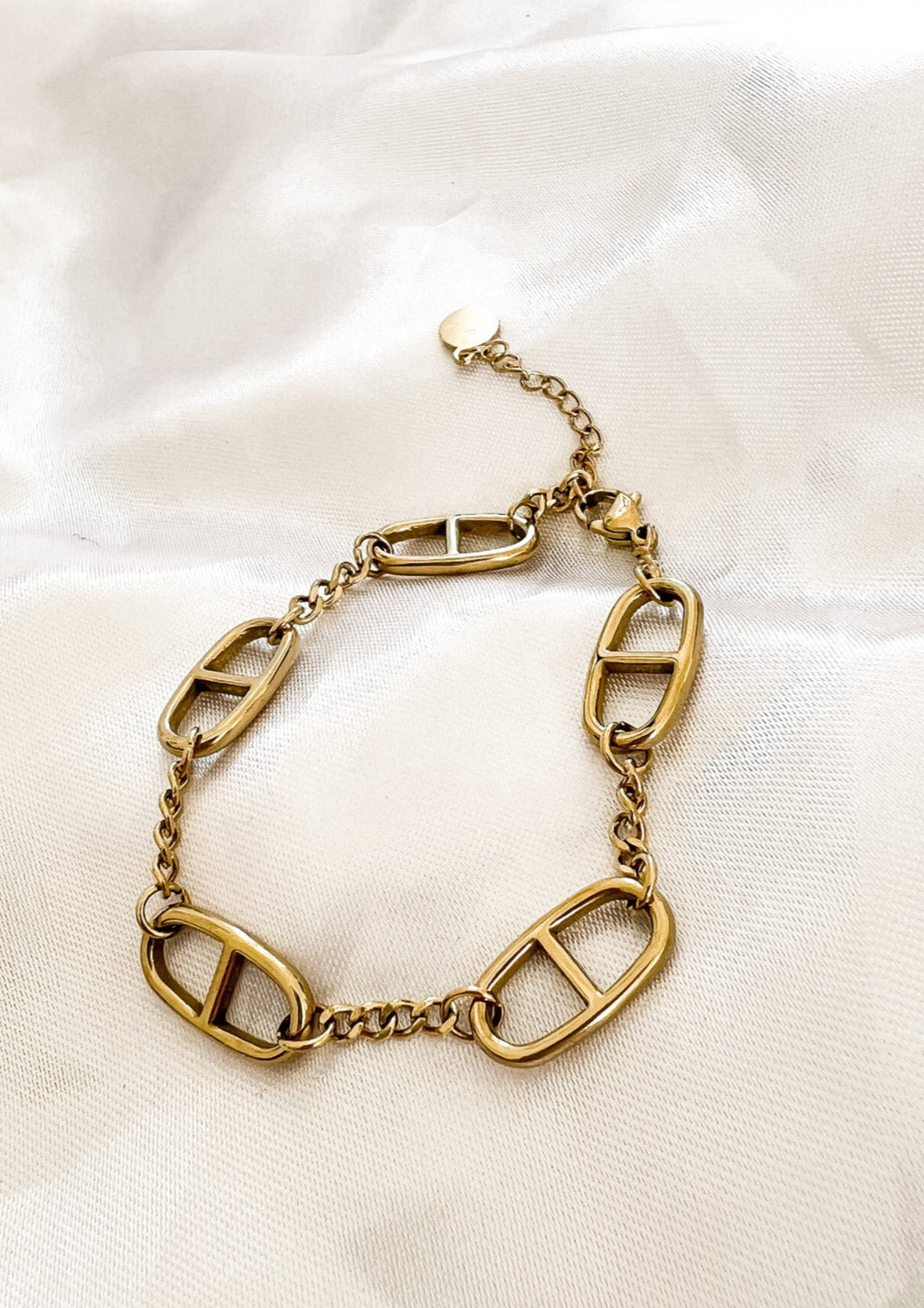SMAL C ARMBAND- 14k vergoldet