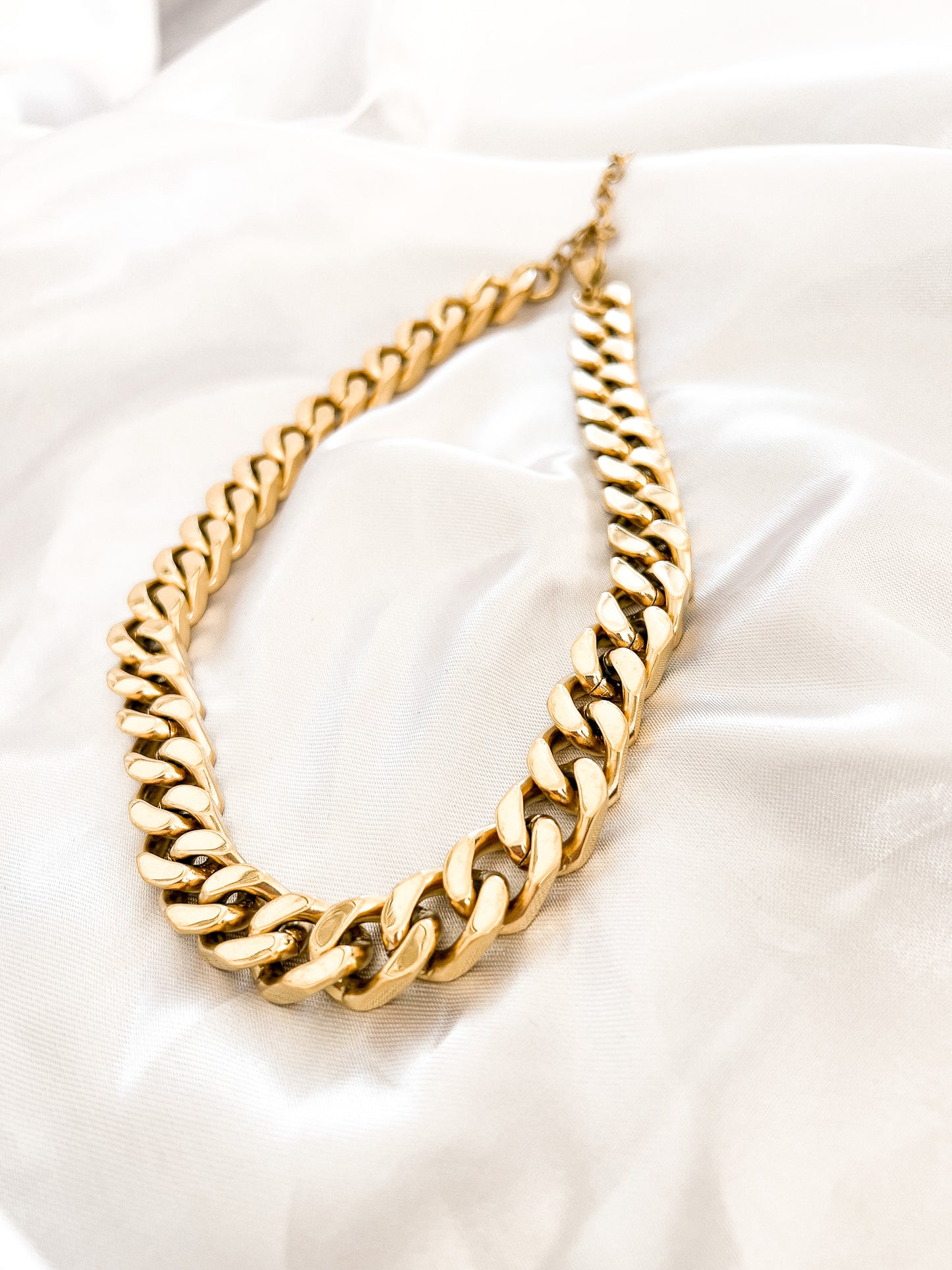 BIG BETH CHAIN- 18k vergoldet