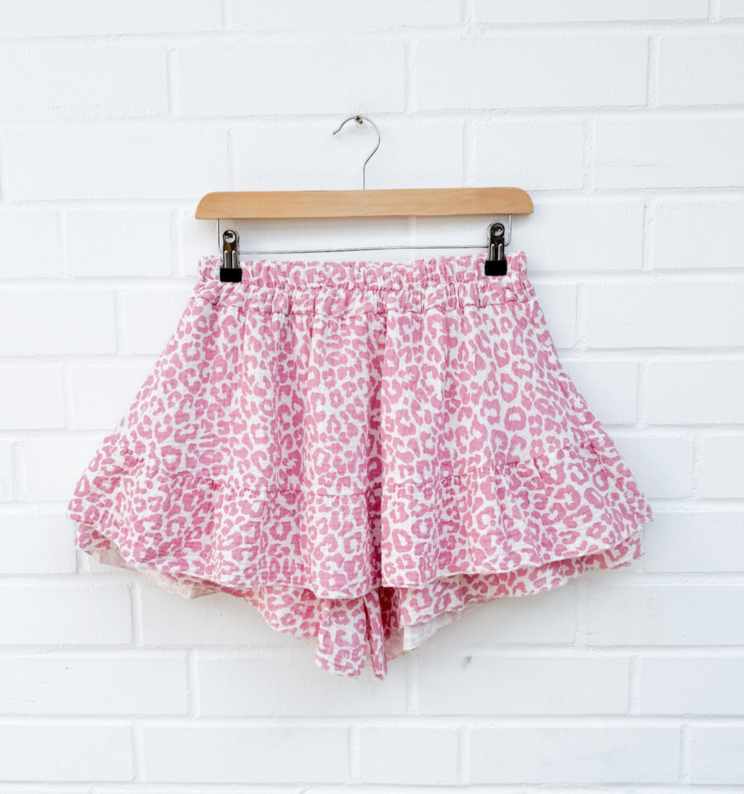 SMALL LEO MUSSELIN HOSENROCK - rosé