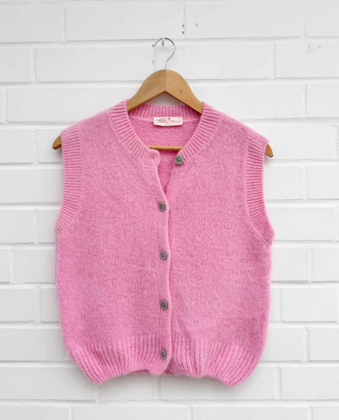 BASIC STRICKWESTE - bubblegum