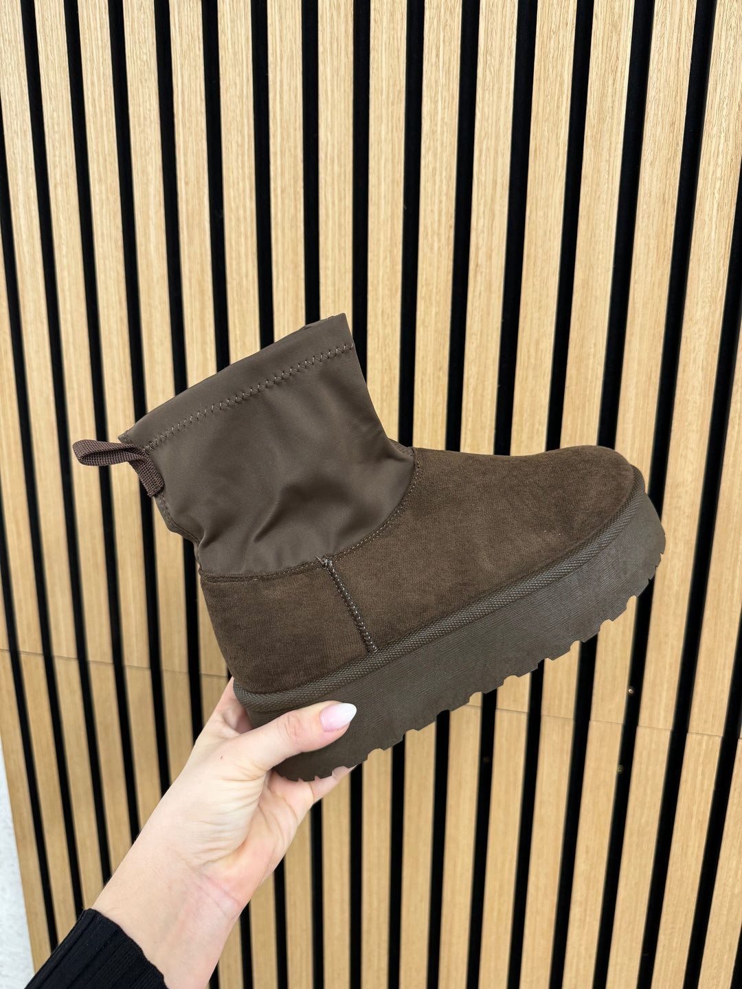 BROWN PLATEAU BOOTS - dunkelbraun