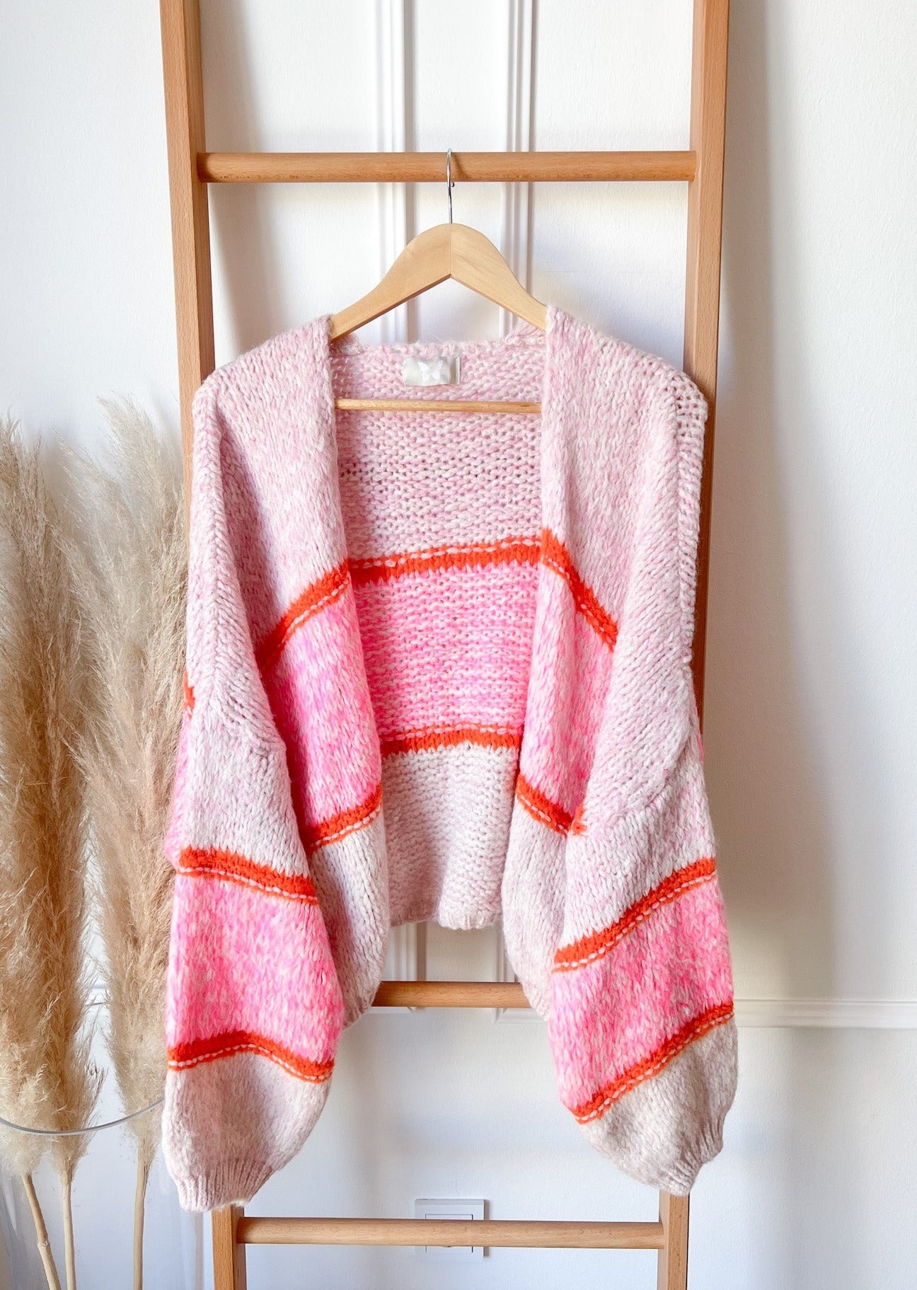 FLAUSCHI ROSA STRIPE CARDIGAN