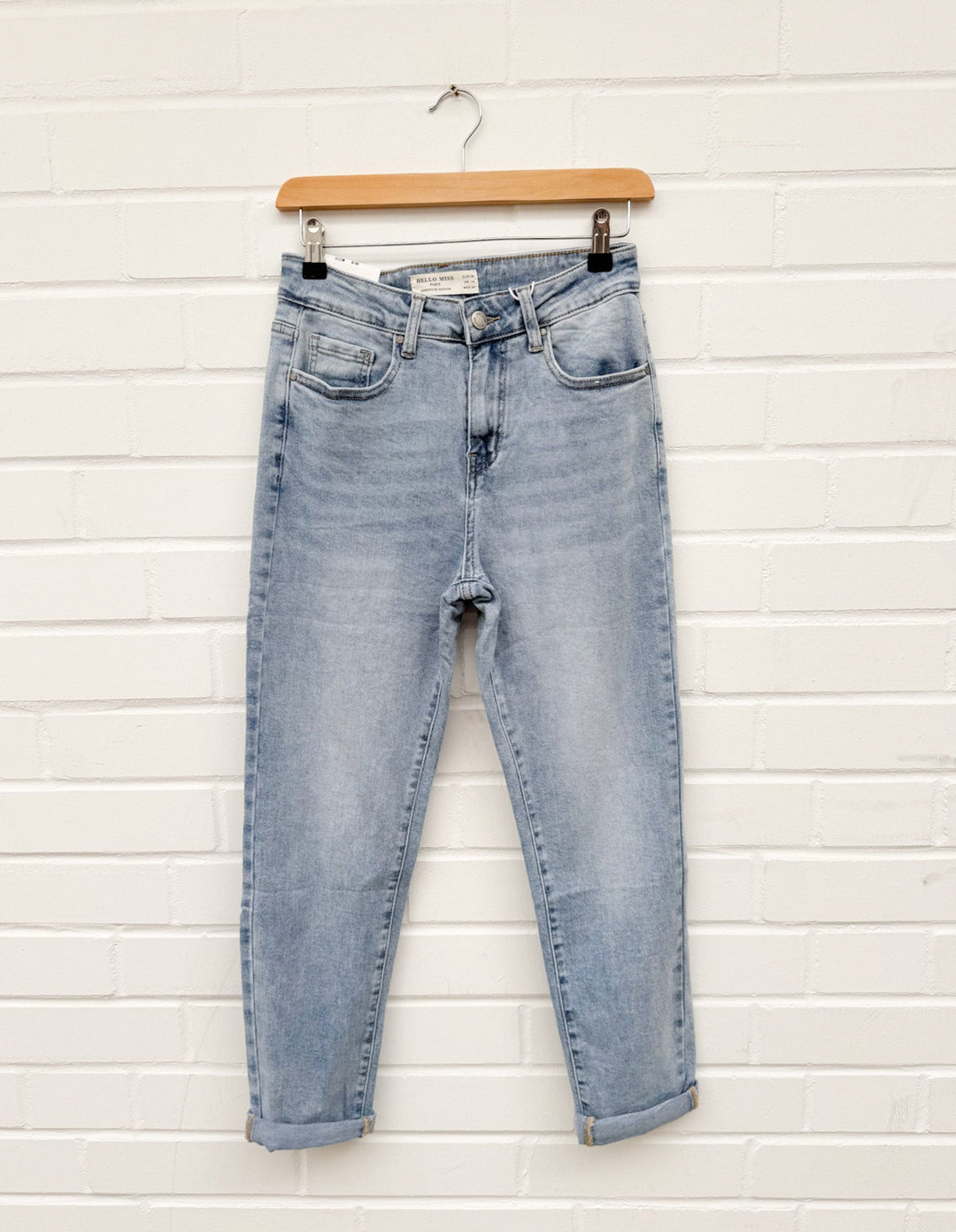 SUPER STRETCH REGULAR FIT JEANS - hellblau