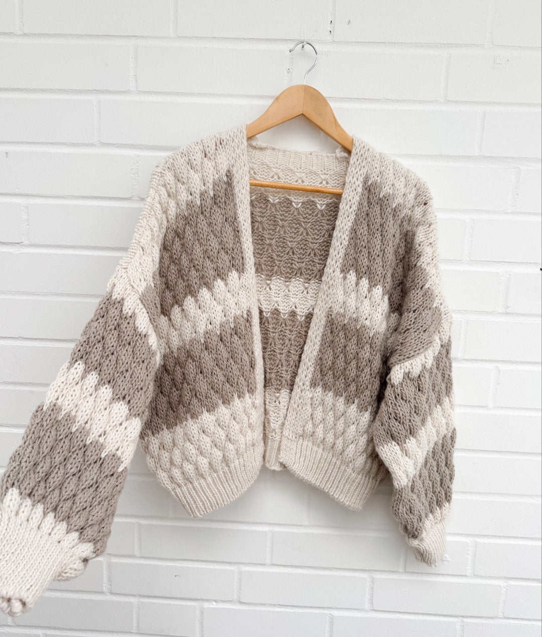 STRICKCARDIGAN LYON - taupe