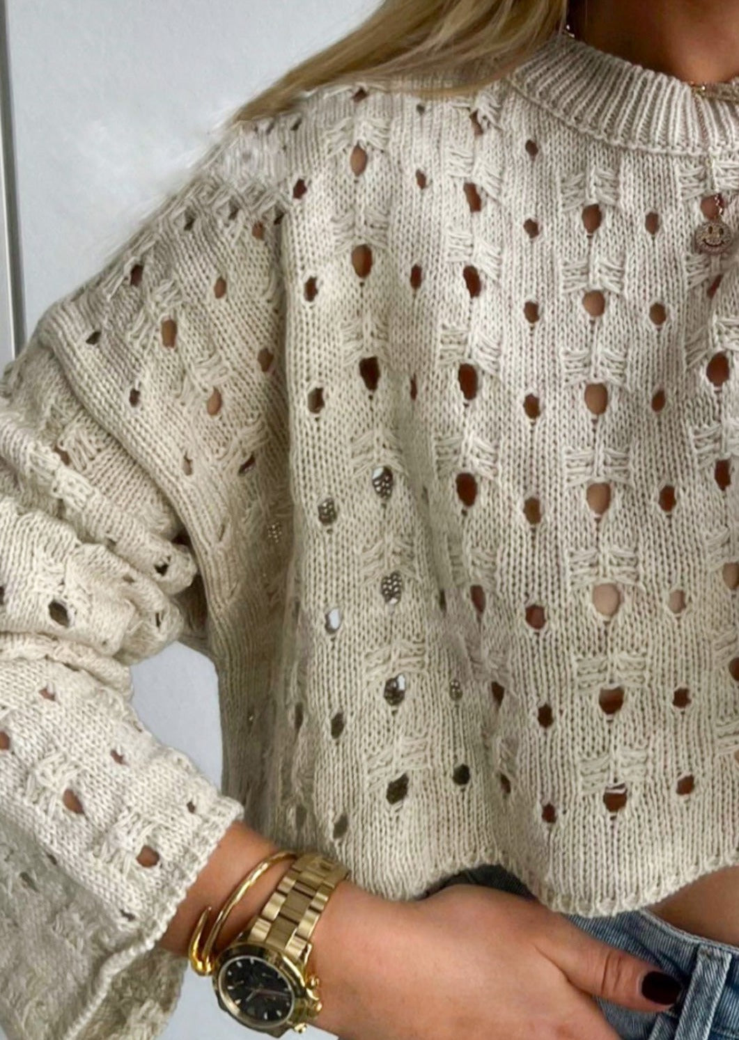 LOCHMUSTER PULLOVER MAIDA- versch. Farben