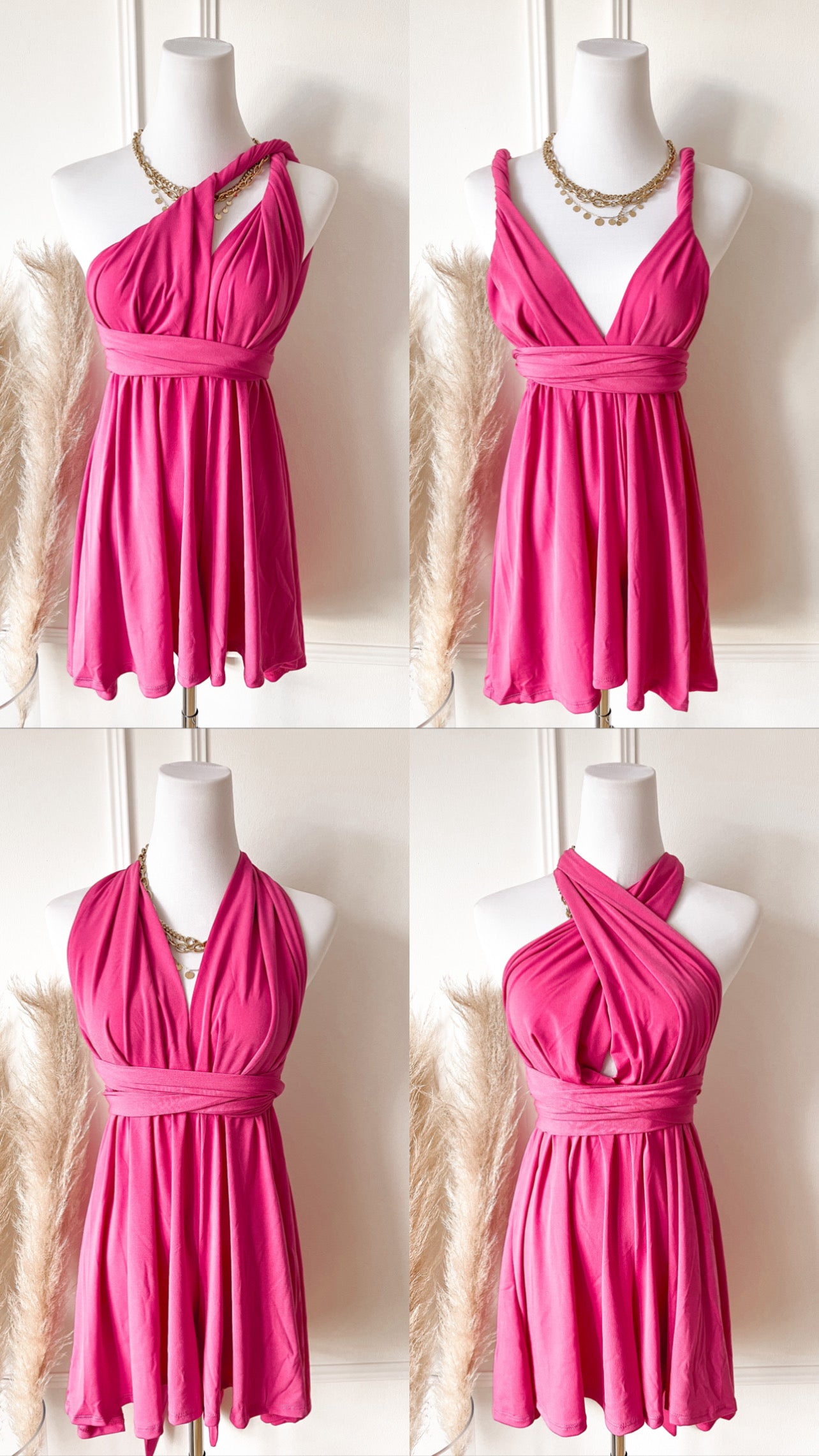 KURZER BINDE PLAYSUIT- versch. Farben