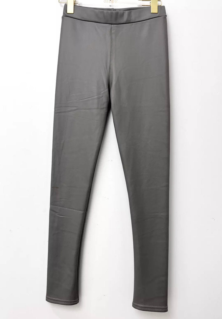 LEDEROPTIK LEGGINGS- versch. Farben