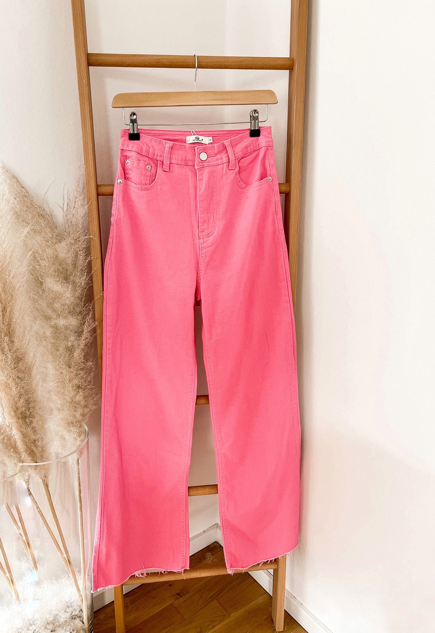 PINKE WEITE JEANS