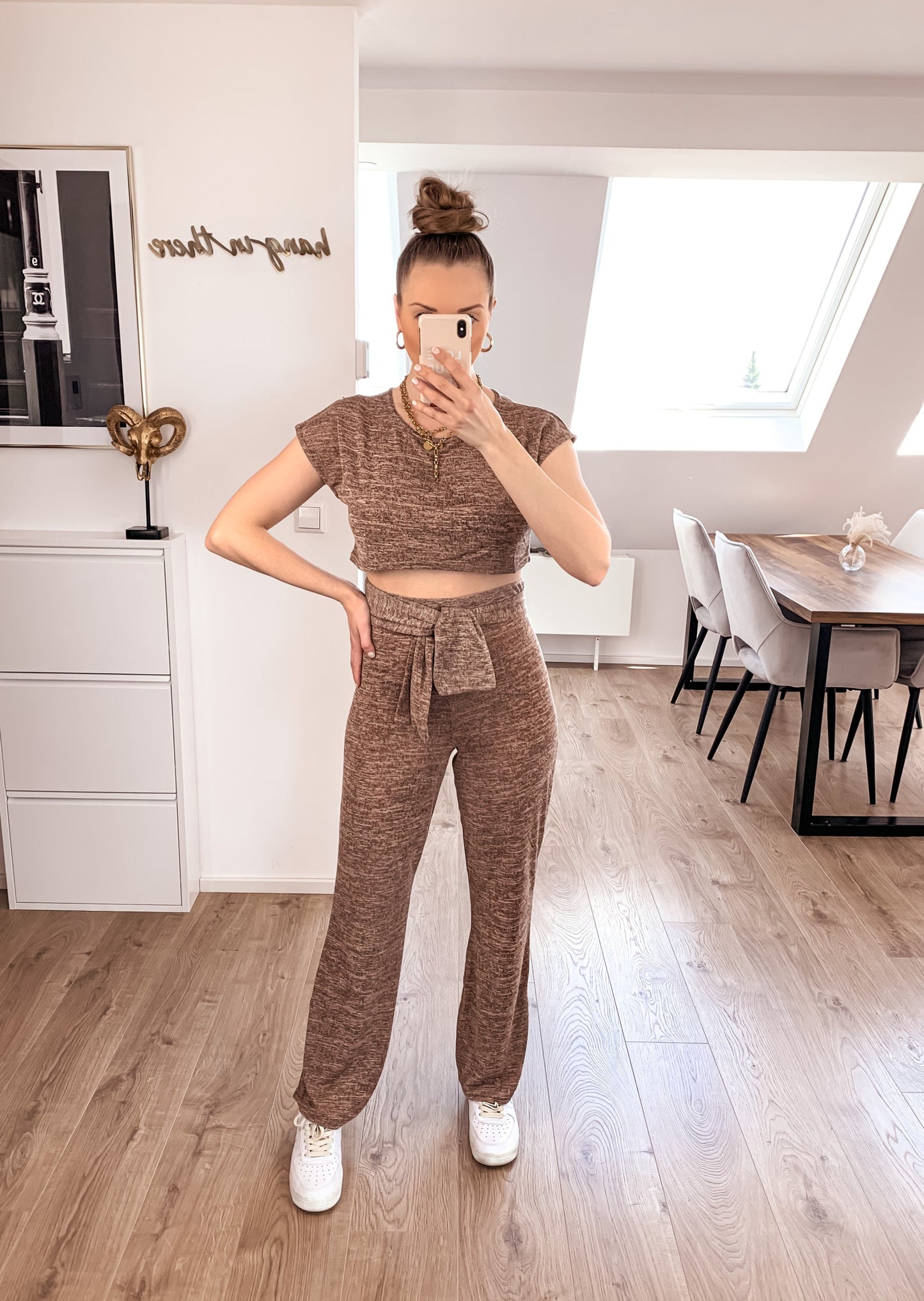BERNA SET- braun fällt klein aus
