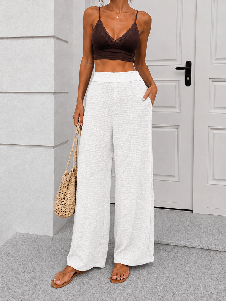 LOCKERE UNI HOSE NESSA - versch. Farben
