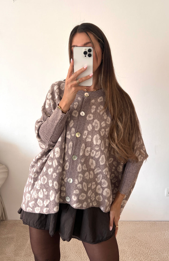 LEO STRICKJACKE MAGDA - versch. Farben