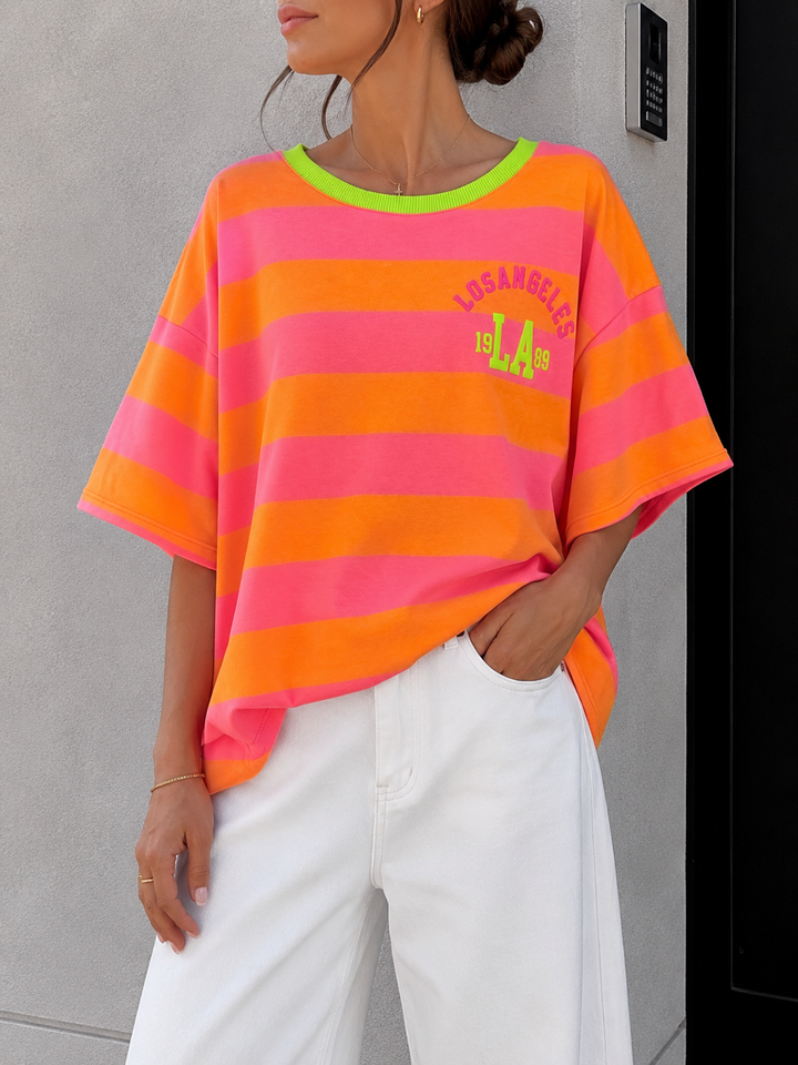 STREIFEN LOS ANGELES SHIRT - versch. Farben