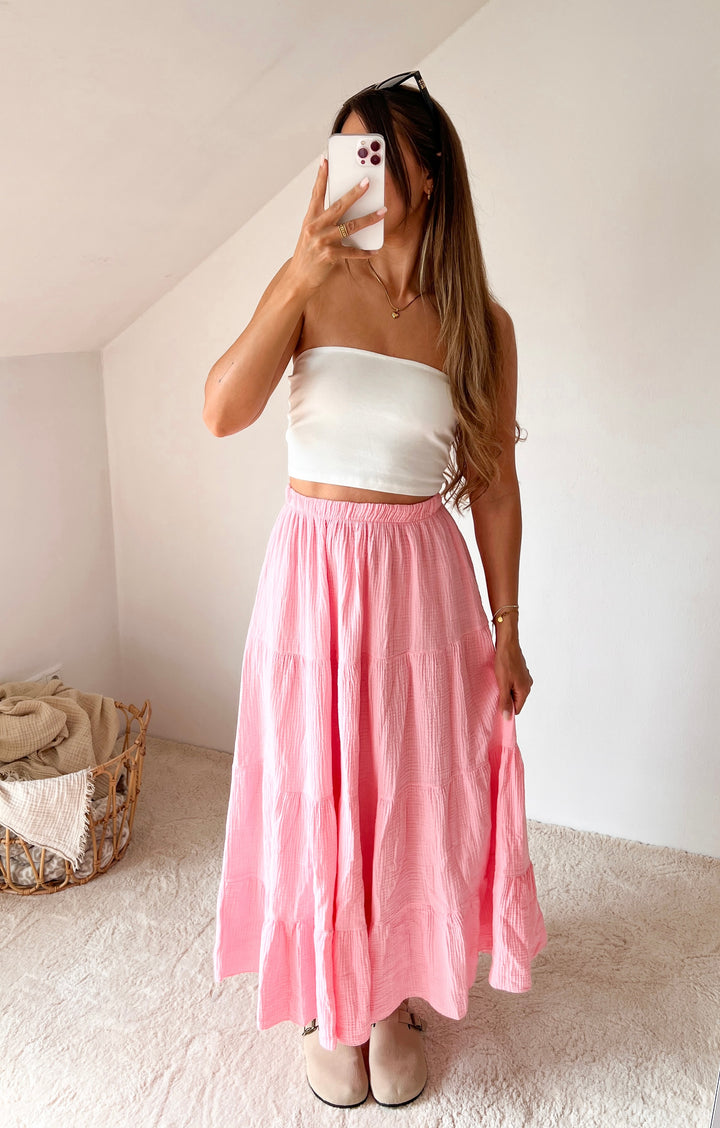 MAXI MUSSELIN ROCK - versch. Farben