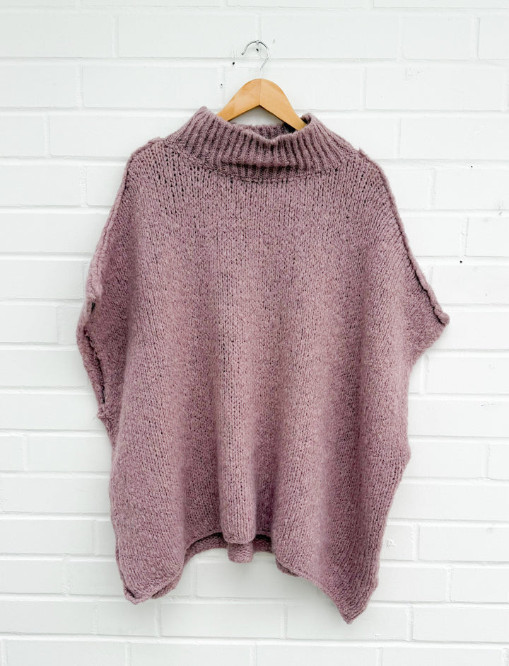 KURZARM STRICKPULLOVER MAIRA - versch. Farben