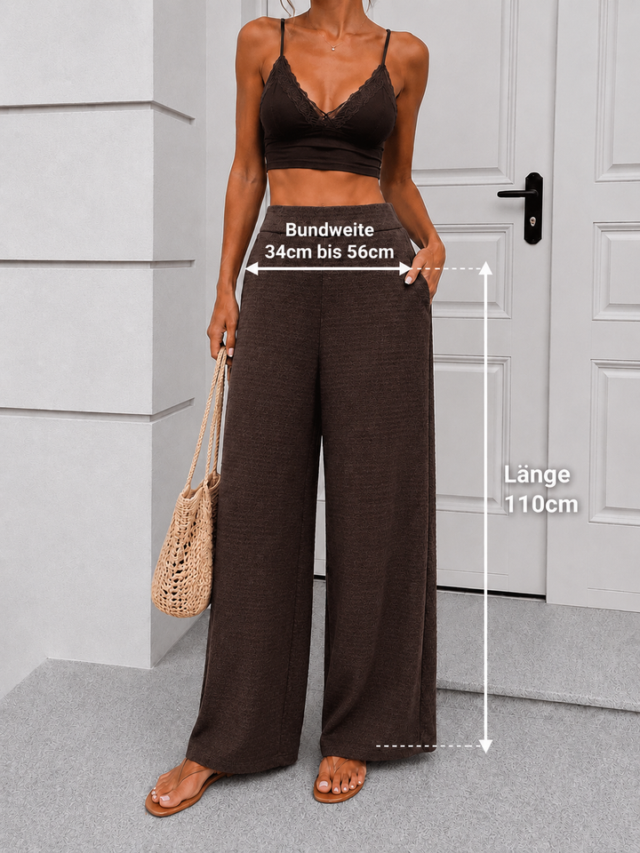 LOCKERE UNI HOSE NESSA - versch. Farben