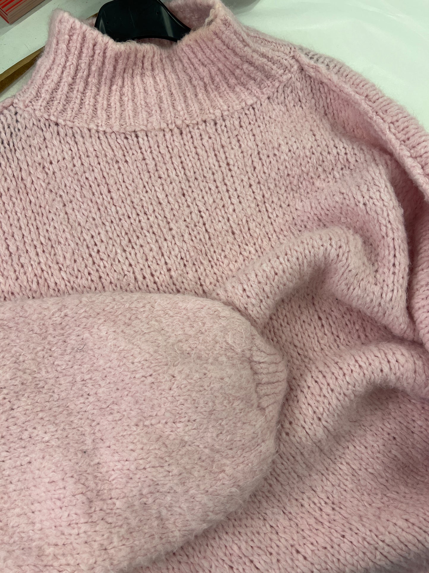 B-WARE - OVERSIZE STRICKPULLOVER MAIRA - rosa