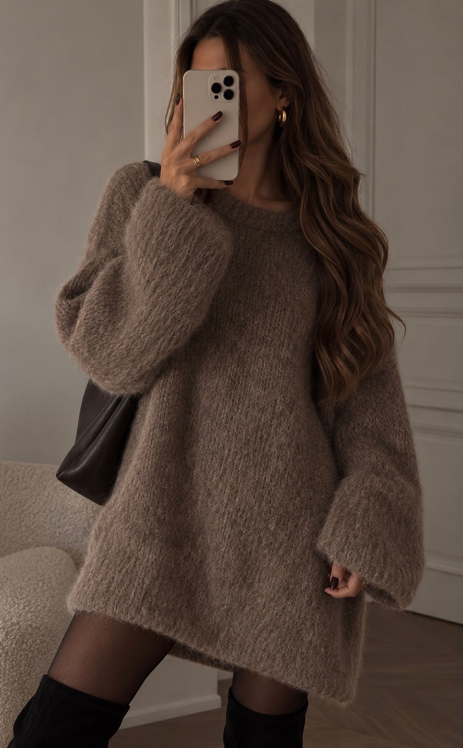 LONGPULLOVER COZY - versch. Farben