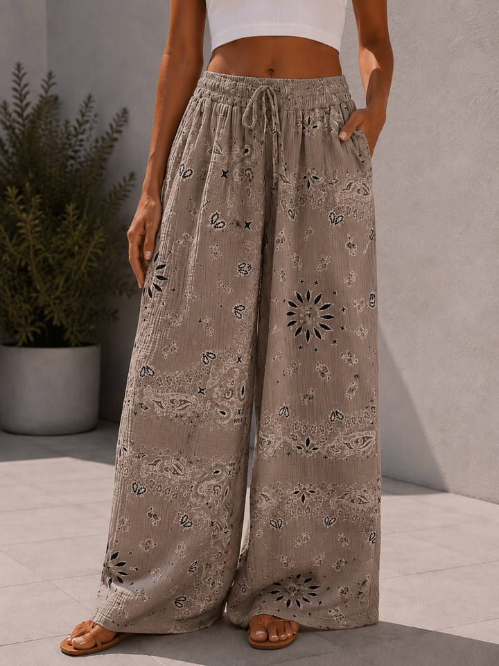 PAISLEY MUSSELIN HOSE - versch. Farben
