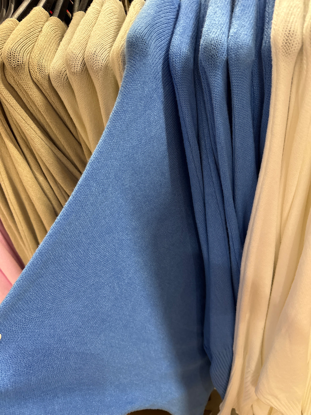 OVERSIZE BASIC STRICKPULLOVER - versch. Farben