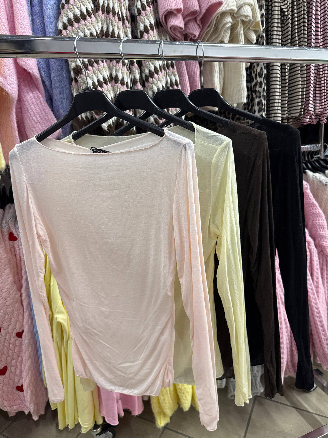 SMALL KASCHMIR LONGSLEEVE - versch. Farben