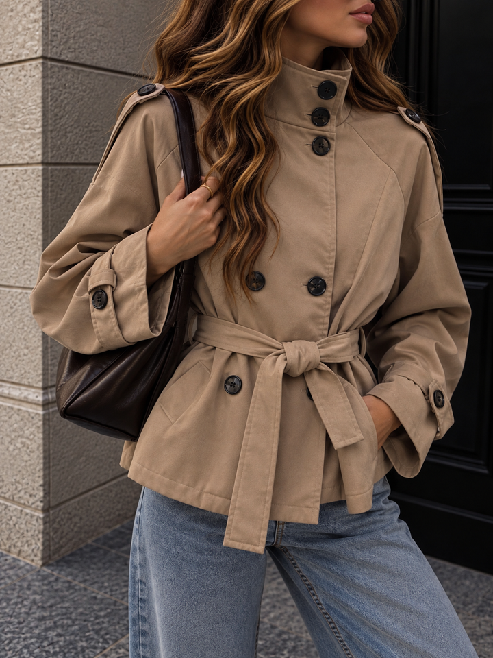 KURZE TRENCHJACKE MONI - versch. Farben