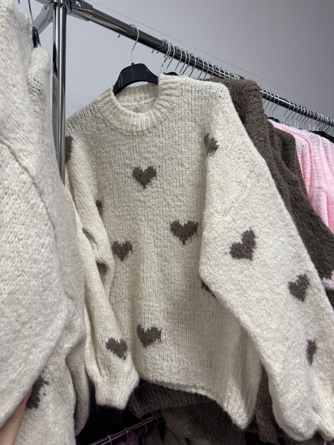 NALA HERZ STRICKPULLOVER - versch. Farben