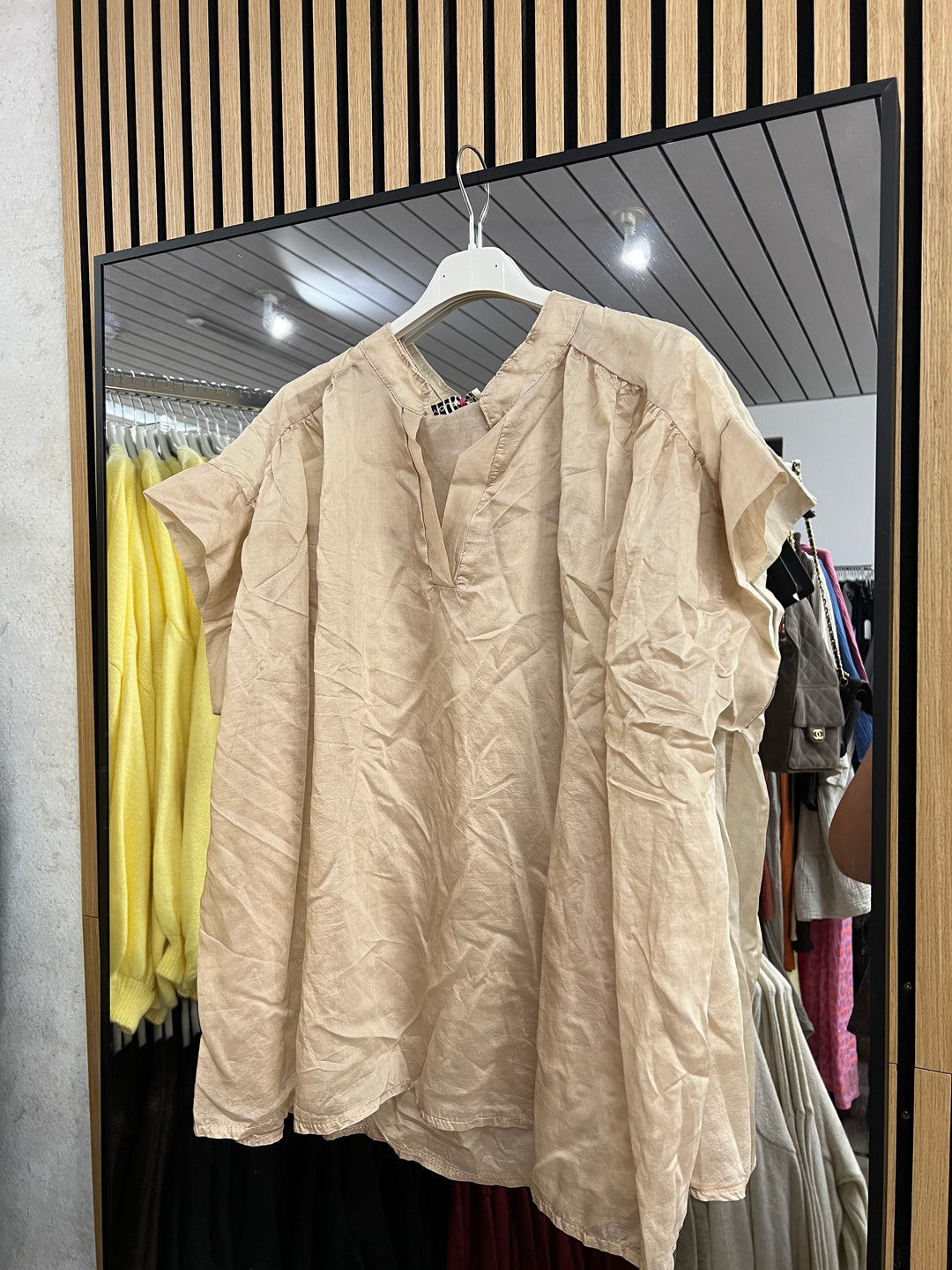 LEICHTE BASIC BLUSE - Versch. Farben