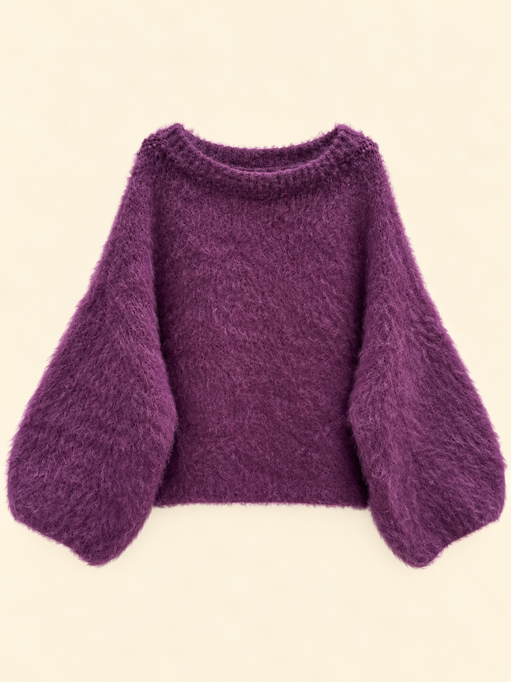 BASIC COZY STRICKPULLOVER - versch. Farben