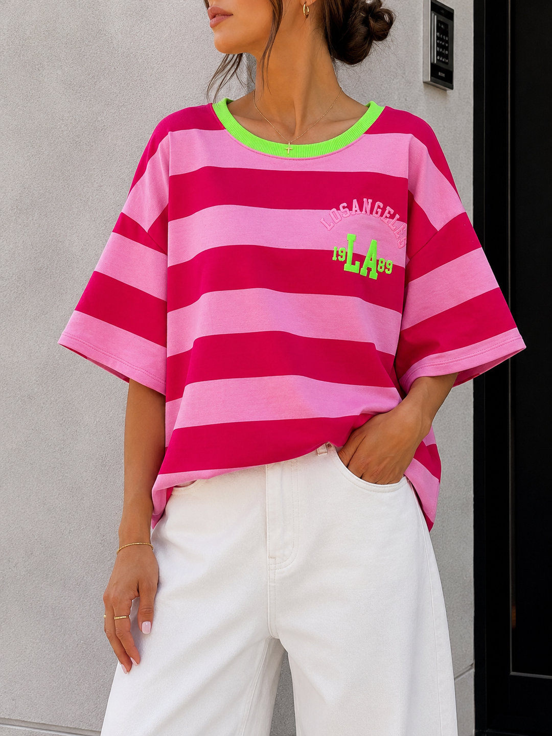 STREIFEN LOS ANGELES SHIRT - versch. Farben