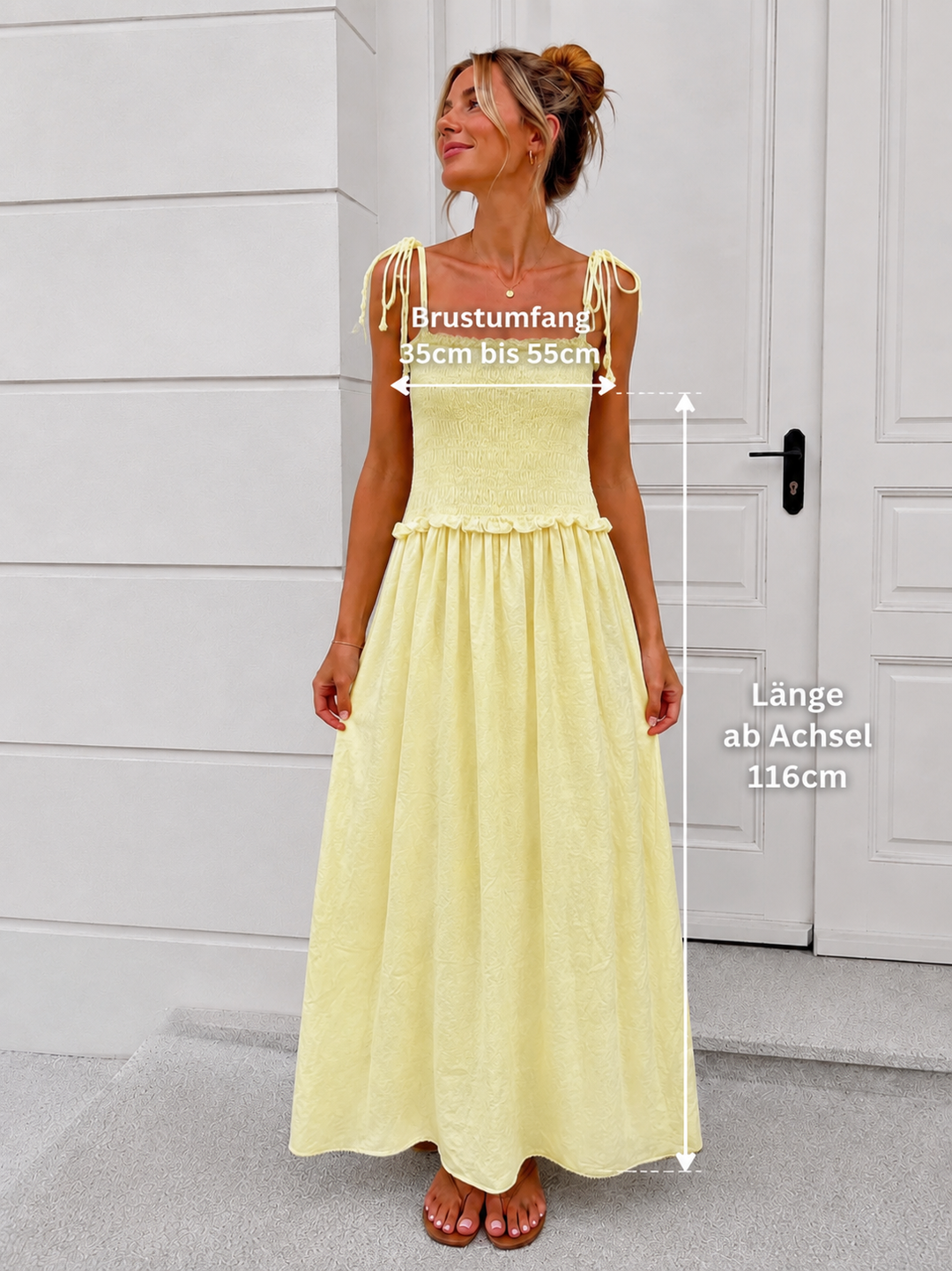 COTTON SOMMERKLEID TINA - versch. Farben