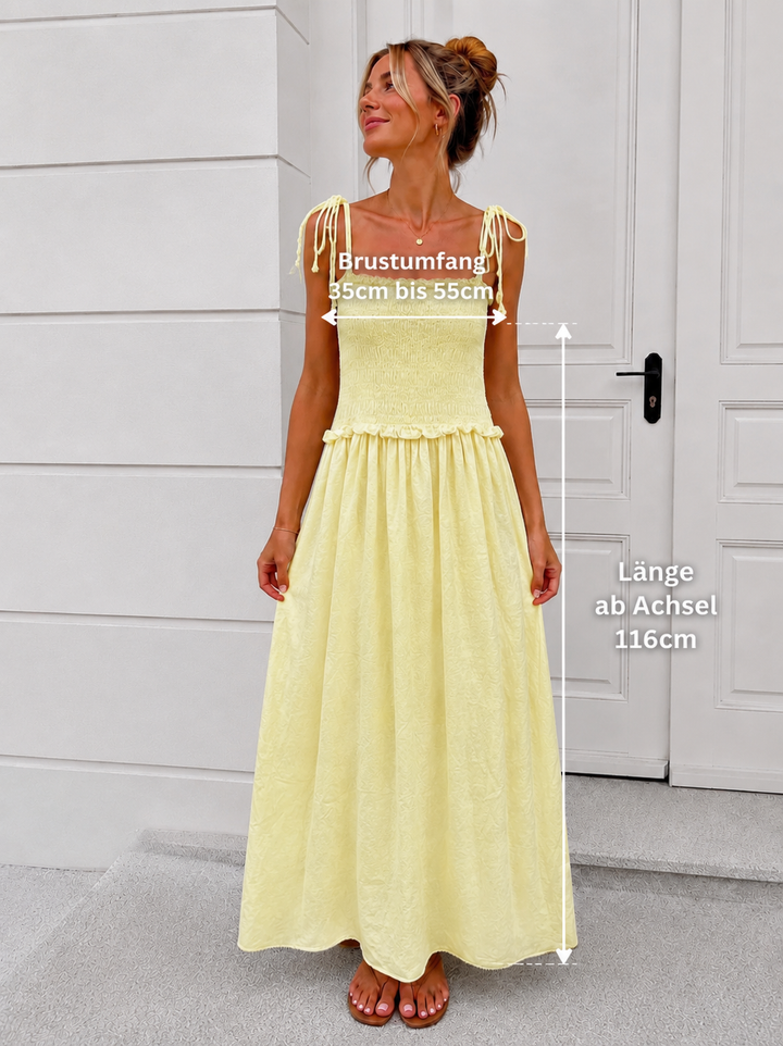 COTTON SOMMERKLEID TINA - versch. Farben