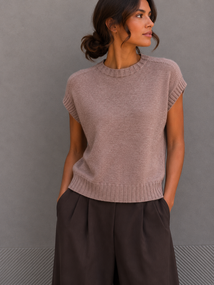KURZARM PULLOVER SELINA - versch. Farben
