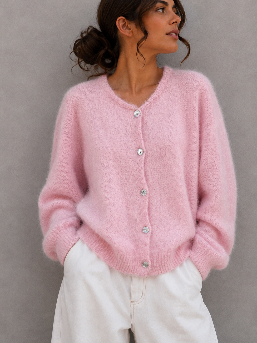 LUXURY STRICKJACKE BELL - versch. Farben