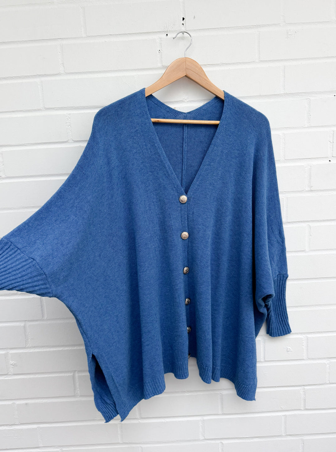 SOFT OVERSIZE STRICKJACKE MADRID - versch. Farben