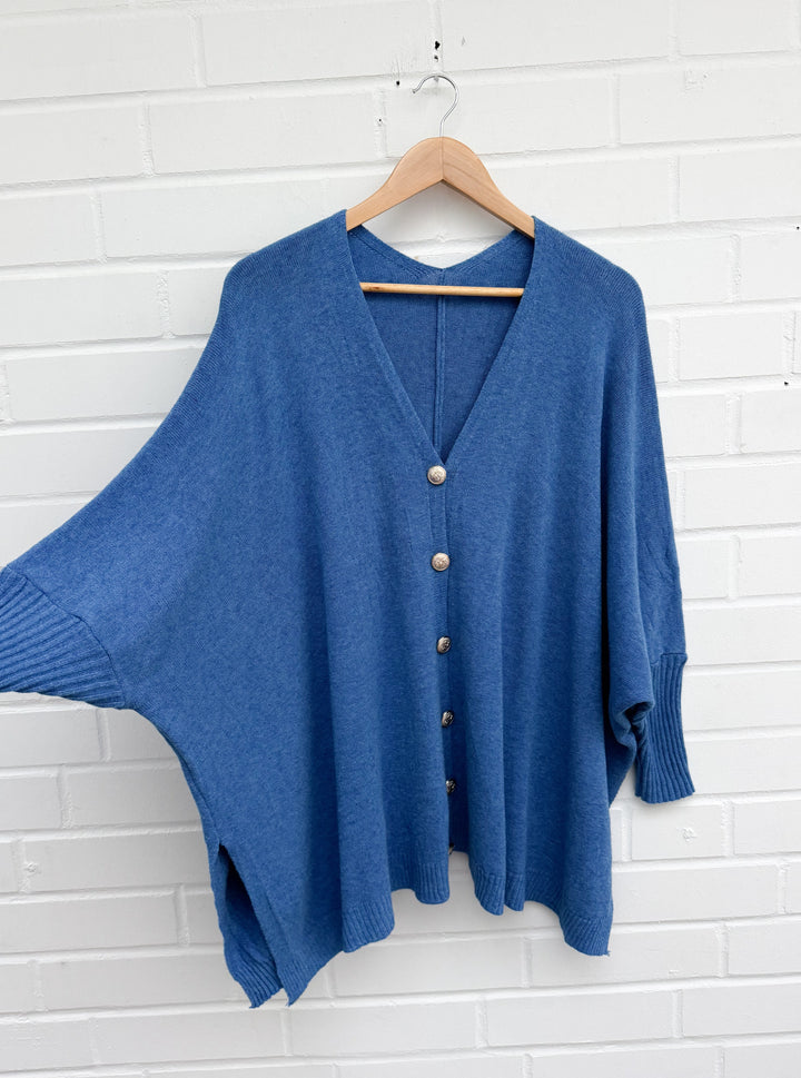 SOFT OVERSIZE STRICKJACKE MADRID - versch. Farben