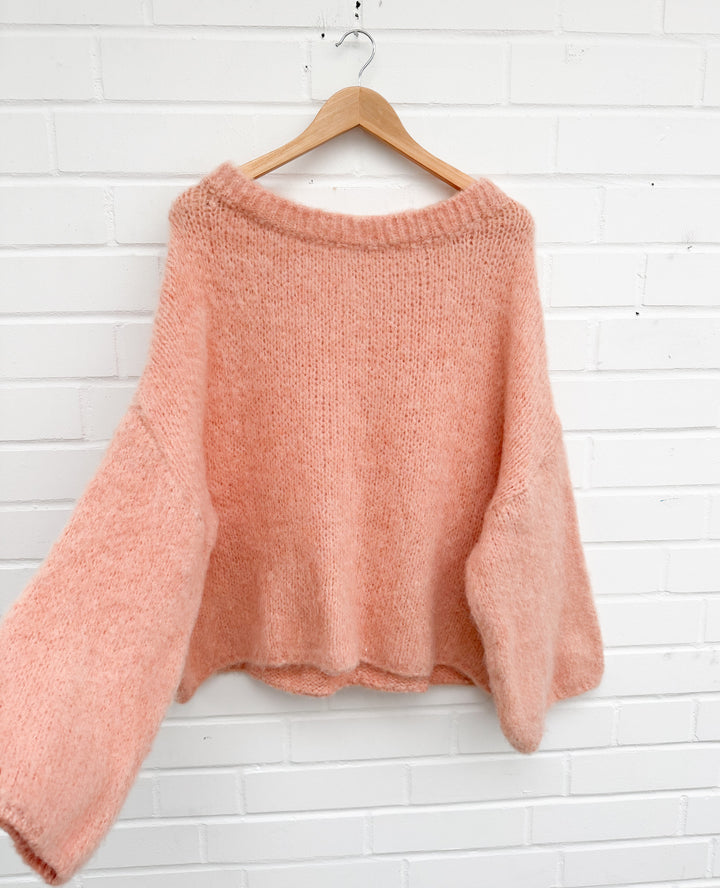 STRICKPULLOVER cozy - versch. Farben