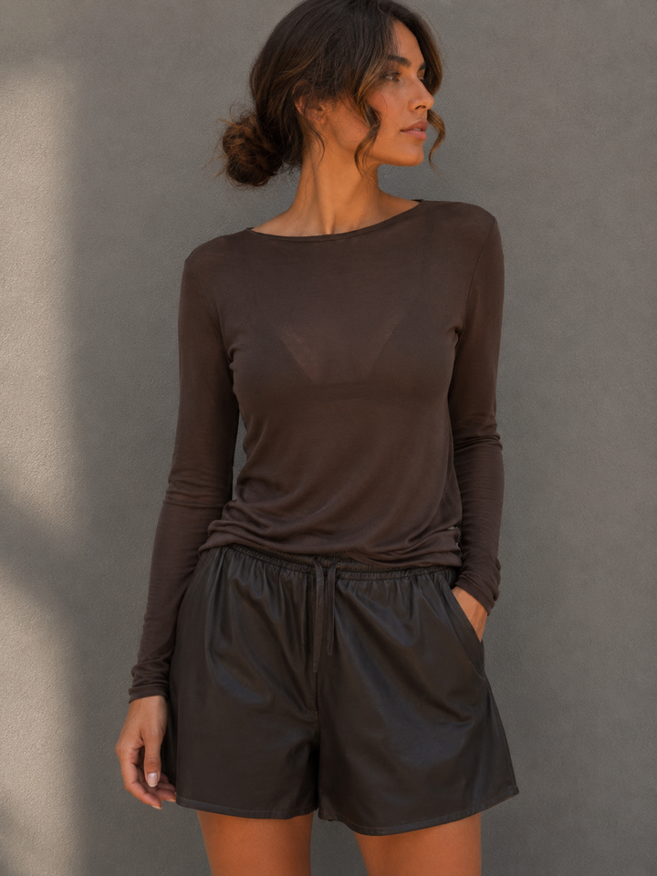DÜNNES KASCHMIR LONGSLEEVE  - versch. Farben