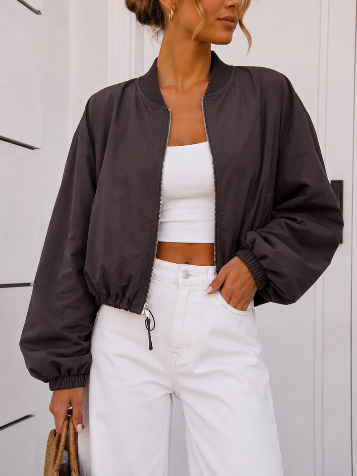 KURZE BOMBERJACKE EVA - versch. Farben