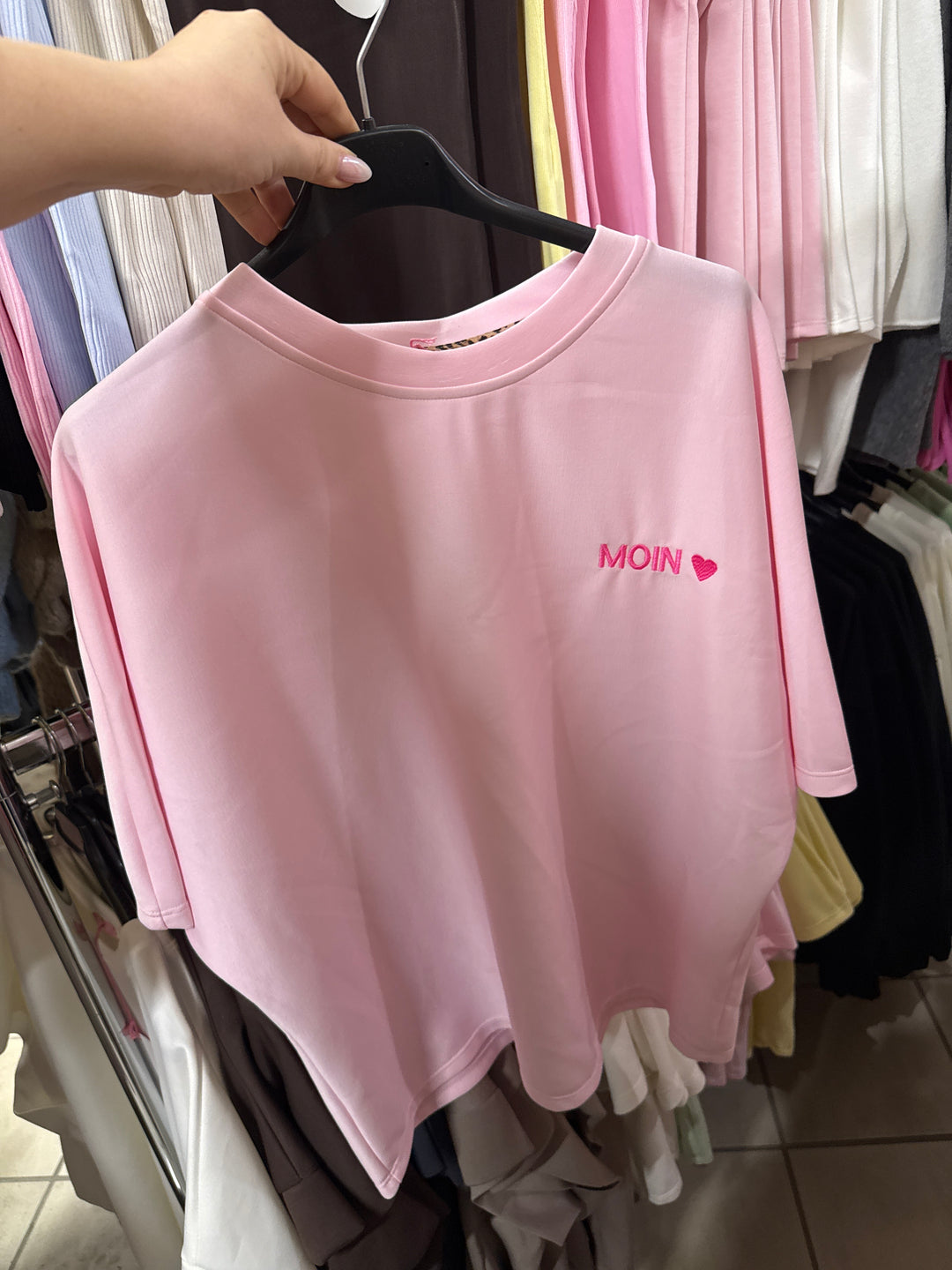 OVERSIZE T-SHIRT MOIN - versch. Farben
