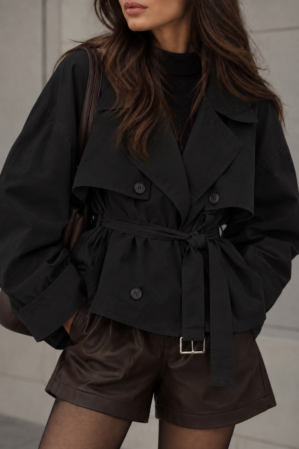 KURZER TRENCHCOAT MARENA - versch. Farben