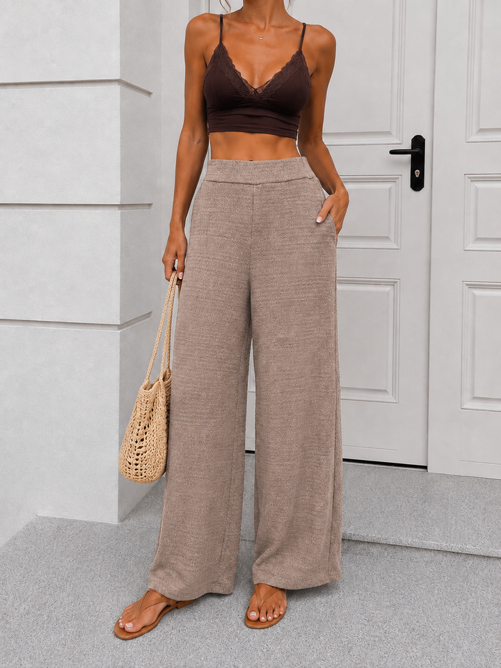 LOCKERE UNI HOSE NESSA - versch. Farben