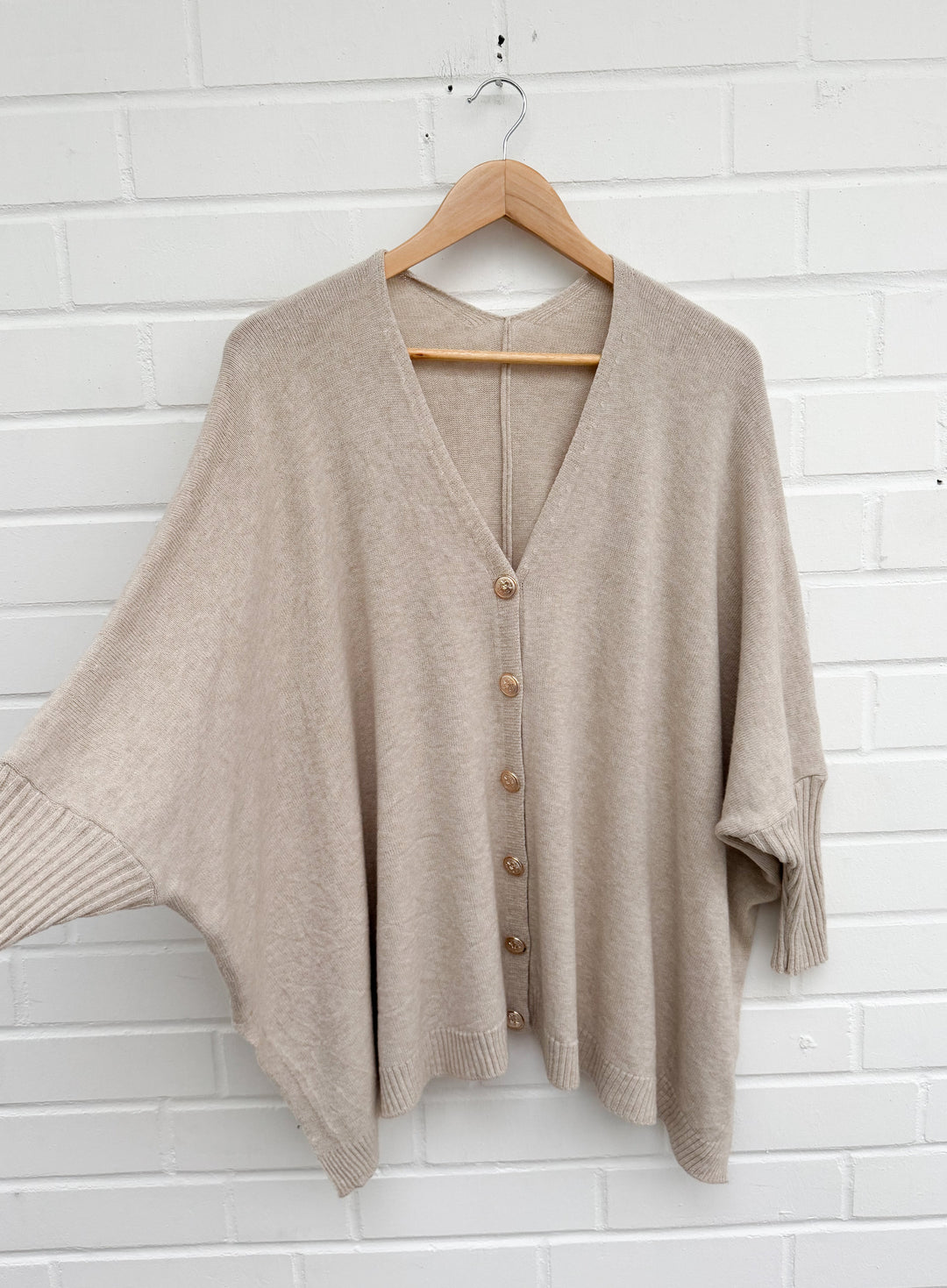 SOFT OVERSIZE STRICKJACKE MADRID - versch. Farben