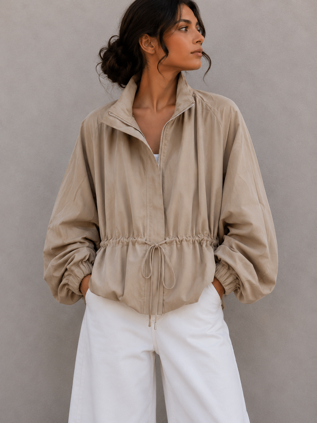 LOCKERE JACKE JANA - Versch. Farben